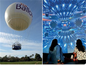 בלון TLV+סרט 'סינמקס'-תל אביב